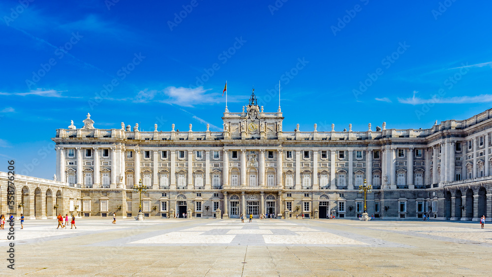 It's Royal Palace, Madrid, Spain