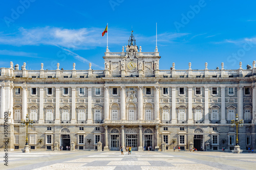 It's Palacio Real (Royal Palace), Madrid, Spain
