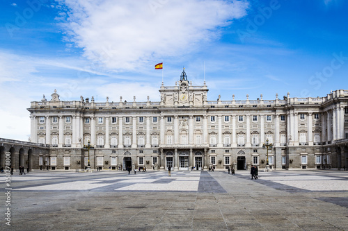 It's Main entrance into the Royal Palace in Madrid, Spain © Anton Ivanov Photo