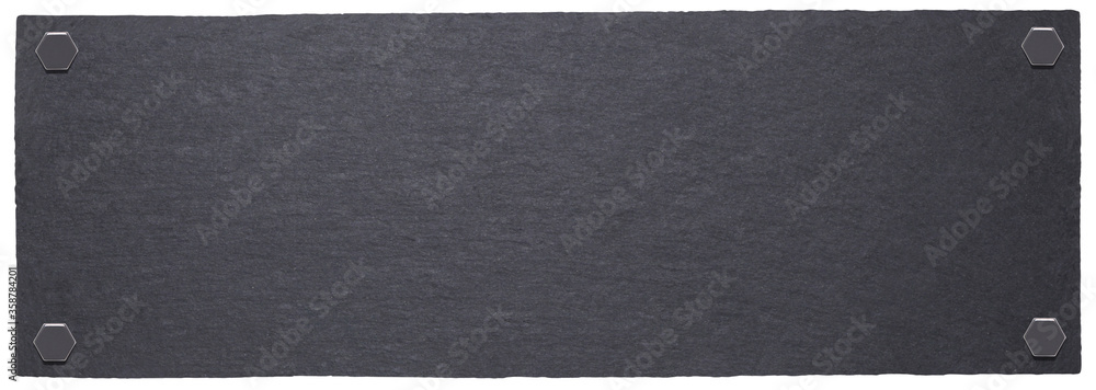dark grey slate background texture with clipping path and  copy space for your text