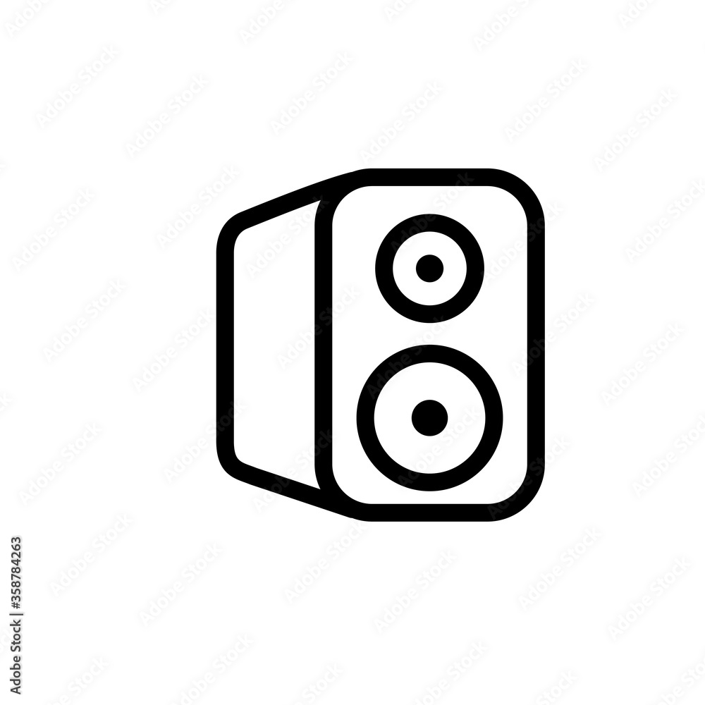 speaker icon logo illustration design speaker icon logo illustration design