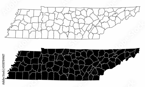 Tennessee County Maps
