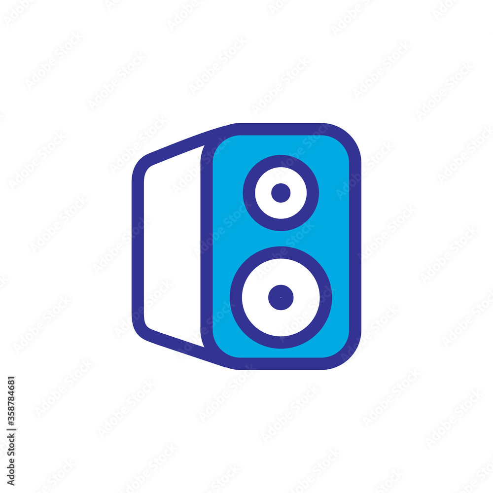 speaker icon logo illustration design speaker icon logo illustration design