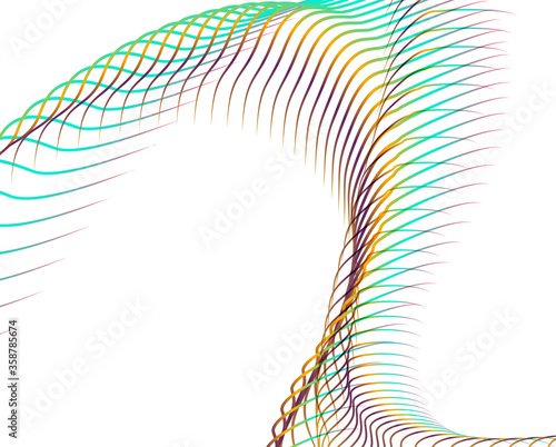 Abstract background blend wave line design for Wallpaper, Banner, Background, Card, Book Illustration, landing page