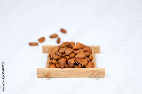Wallpaper Mural Pine Nuts isolated on white background  Torontodigital.ca