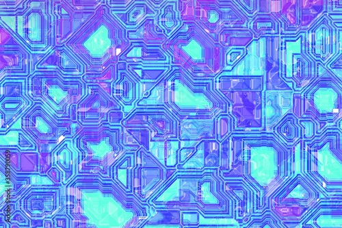 design technological computer pattern digitally drawn background texture illustration