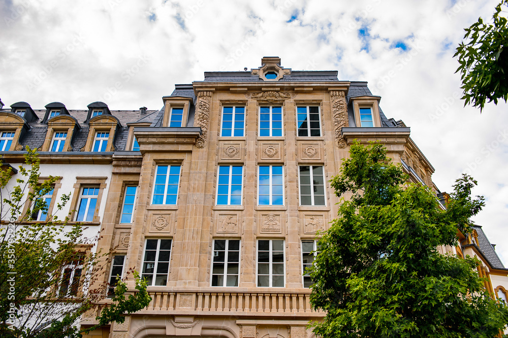 Obraz premium It's Building in Luxembourg city, Luxembourg