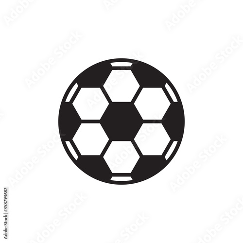 soccer ball icon logo illustration design