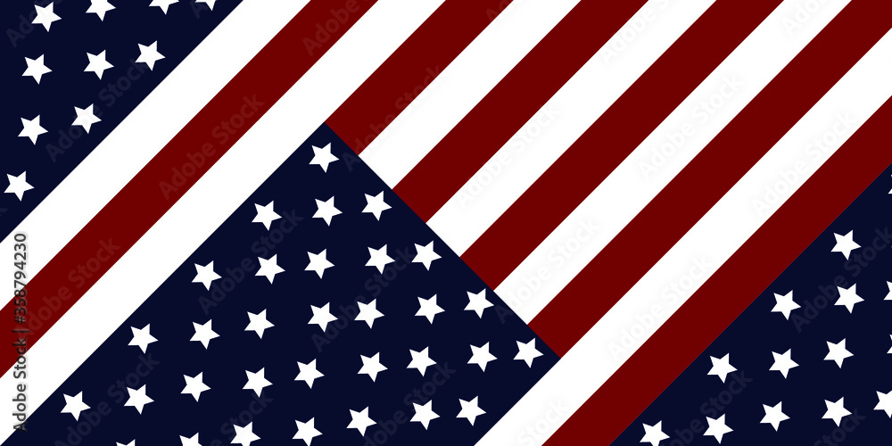 Fototapeta premium american flag background