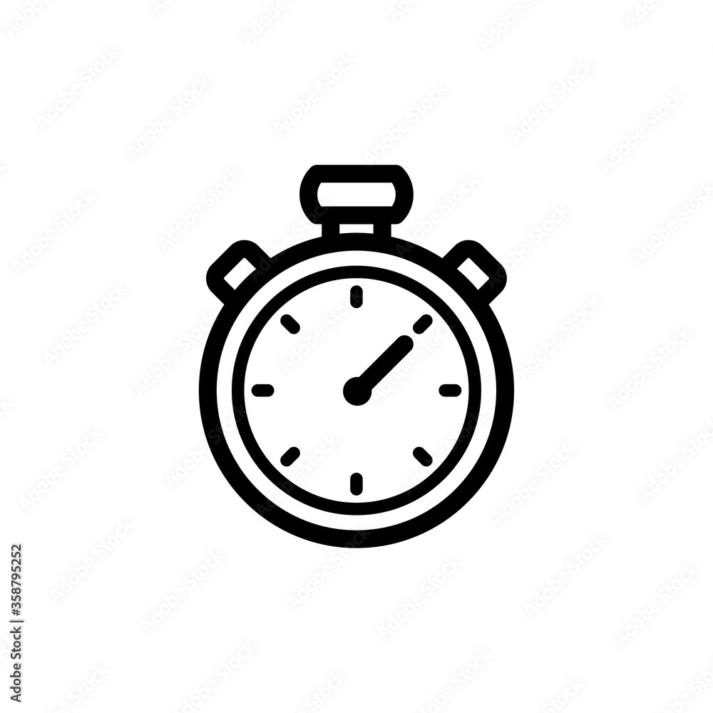 stopwatch icon logo illustration design stopwatch icon logo illustration design