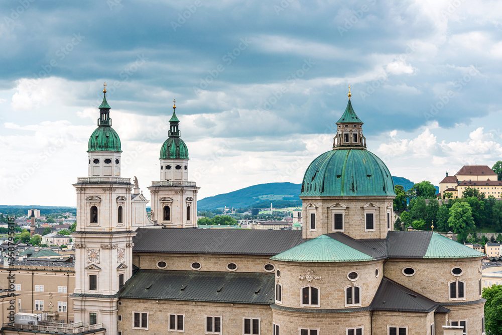 Traditional Cathedral building in Salzburg, Austria