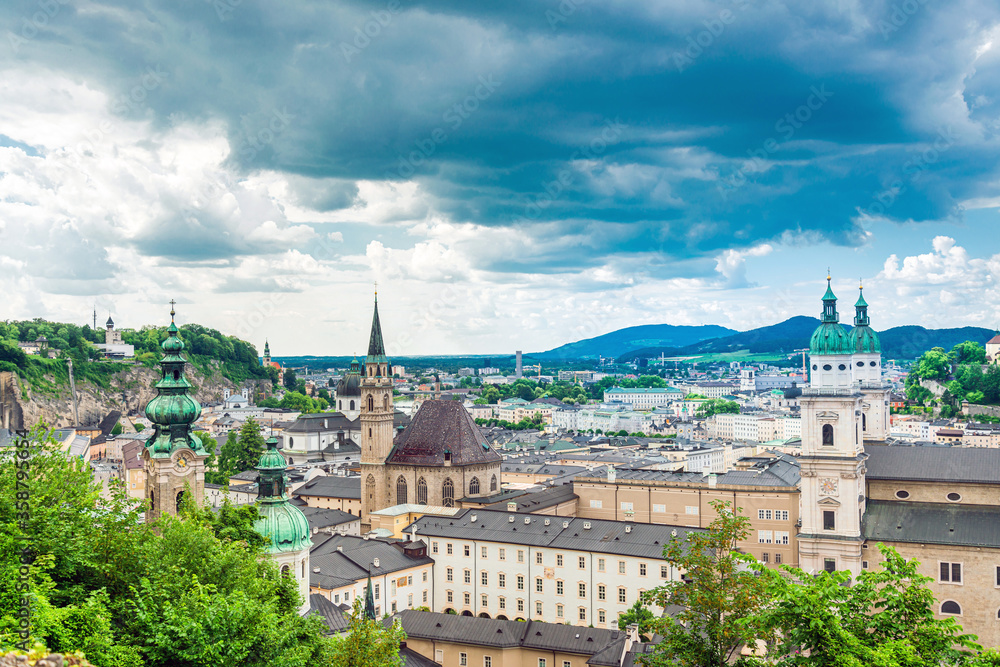 view of Buildings around Salzburg, Austria