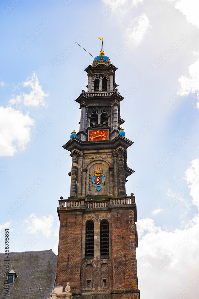 It's West church in Amsterdam, Netherlands