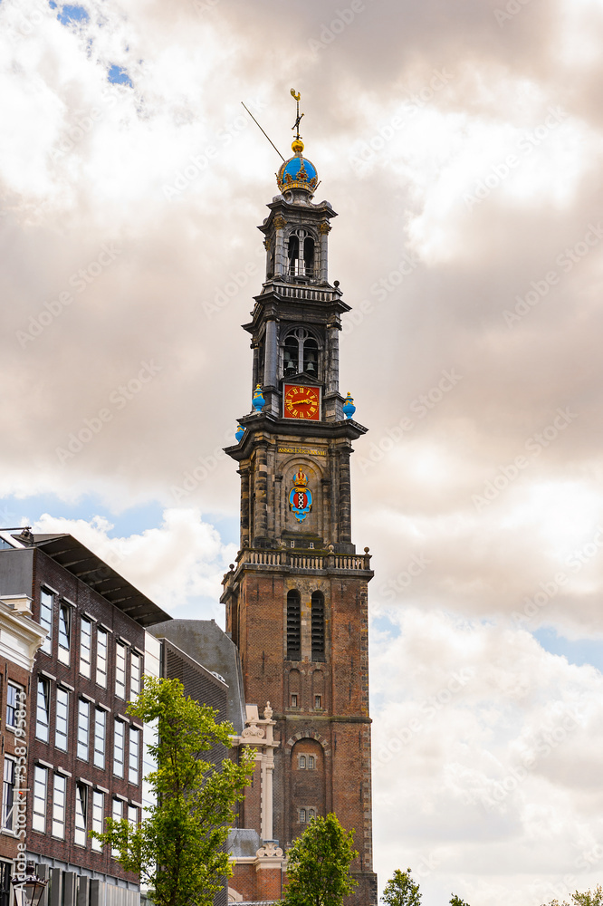It's West church in Amsterdam, Netherlands