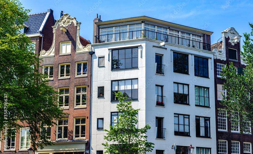 Fototapeta premium Architecture of Amesterdam, Netherlands