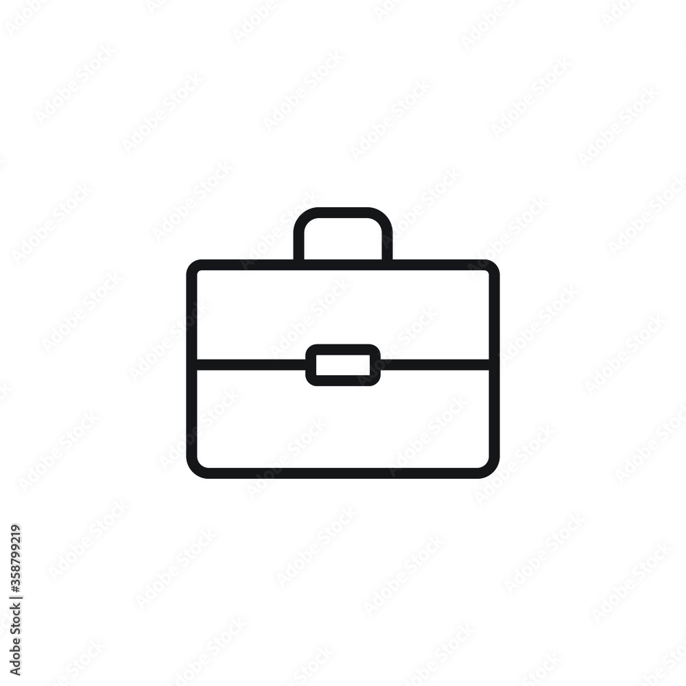 business bag icon vector sign logo Stock Vector | Adobe Stock