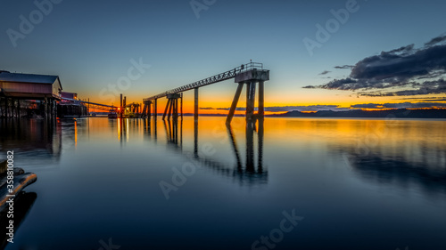 Summer sunset reflection © Clearly Coastal 