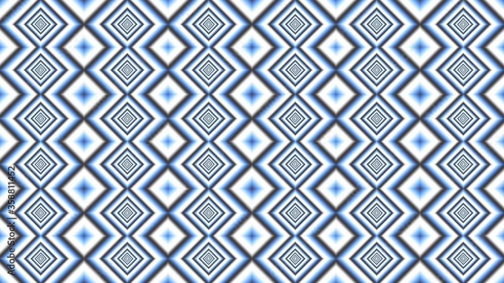 Fototapeta premium Digital fractal pattern. Abstract background. Horizontal background with aspect ratio 16 : 9