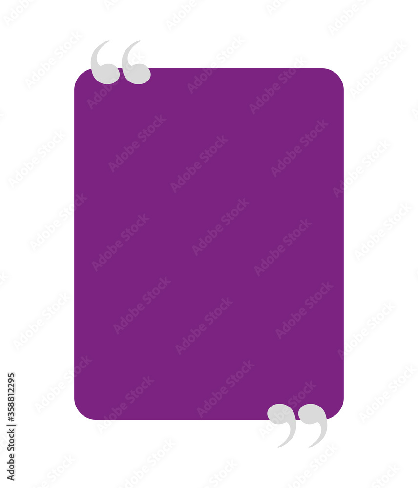 Quotes with communication frame design, Message discussion conversation and chatting theme Vector illustration Quotes with communication frame design, Message discussion conversation and chatting theme Vector illustration