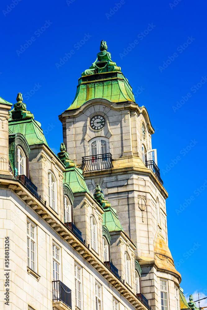 Fototapeta premium Grand Hotel in Oslo, the capital of Norway