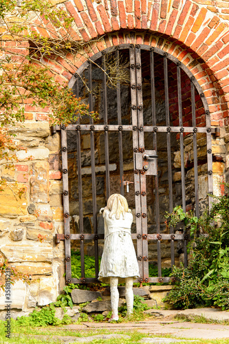 Photography Akershus Fortress, a medieval castle that was used as a prison, Oslo, Norway