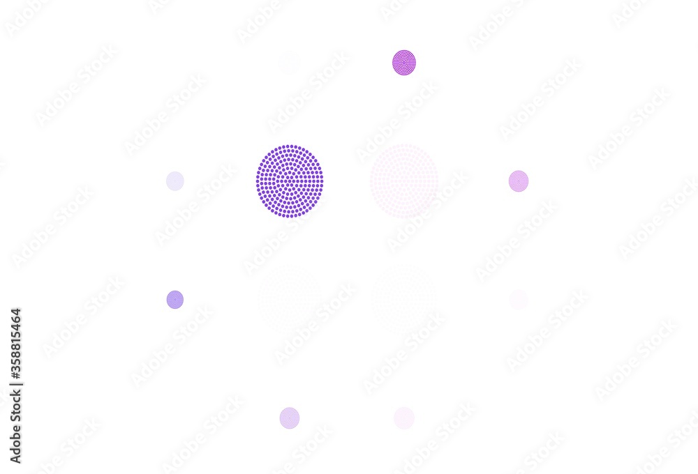 Light Purple vector texture with disks. Light Purple vector texture with disks.