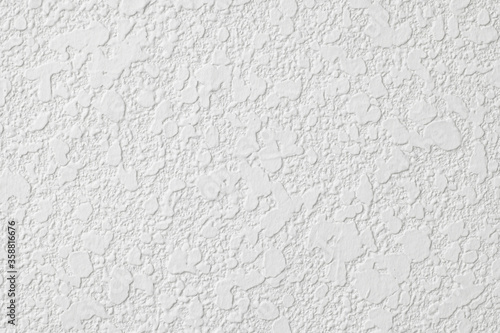 Modern rough white wall texture use for background, decoration and wallpaper.