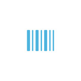 bar code icon flat vector logo design trendy