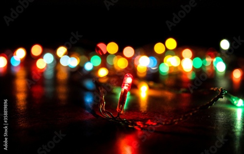 Light Decoration in the time of Diwali, an Indian Festival © Dev