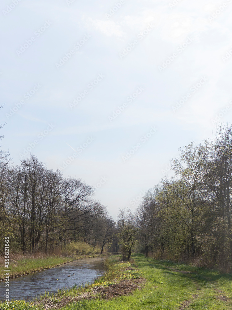 Landscapes of the Ankeveense plassen, The Netherlands
