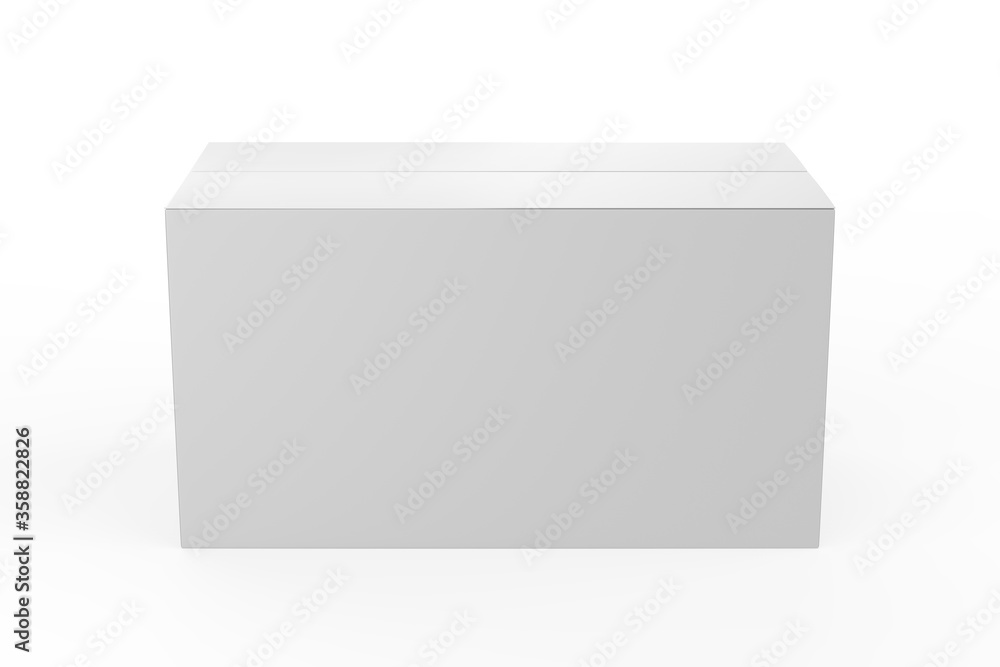 delivery carton containers or mail boxes, realistic mock up illustration isolated on white background. Shipping parcel packaging templates collection. 3d illustration delivery carton containers or mail boxes, realistic mock up illustration isolated on white background. Shipping parcel packaging templates collection. 3d illustration