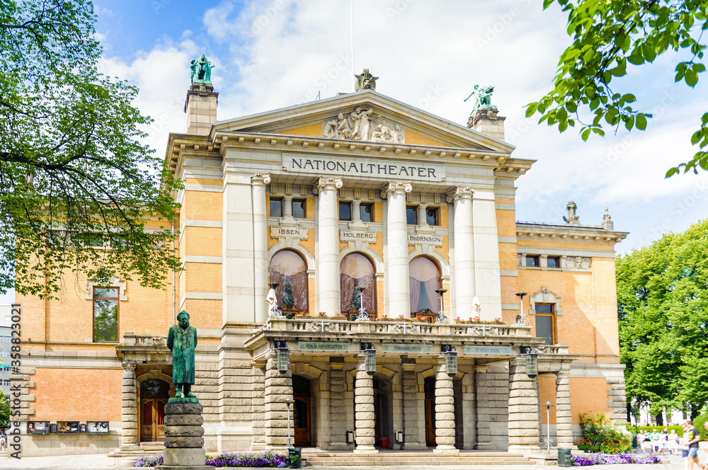It's National theater, Oslo, Norway