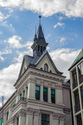 Photography It's Downtown architecture of Oslo, Norway
