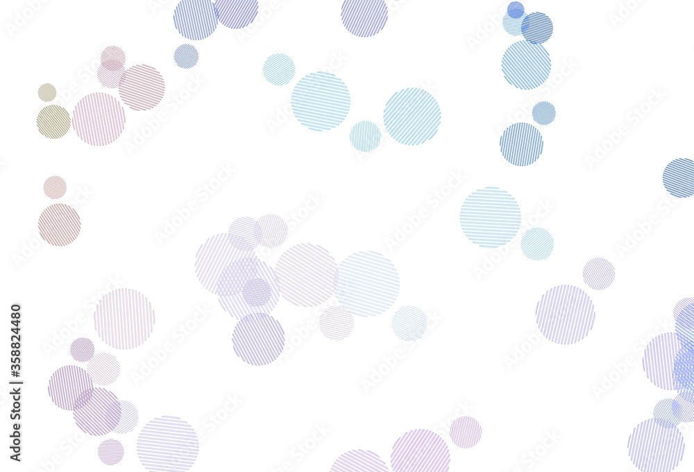 Light Blue, Red vector backdrop with dots. Light Blue, Red vector backdrop with dots.