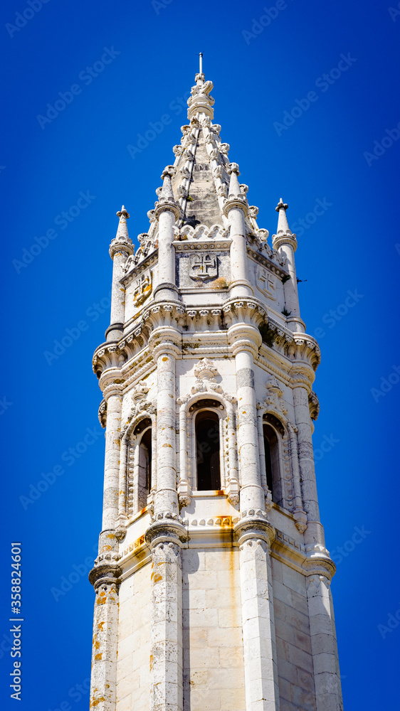 It's Jeronimos Monastery or Hieronymites Monastery in Lisbon, Portugal. It a UNESCO World Heritage site