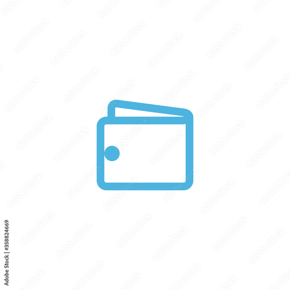 wallet icon flat vector logo design trendy wallet icon flat vector logo design trendy
