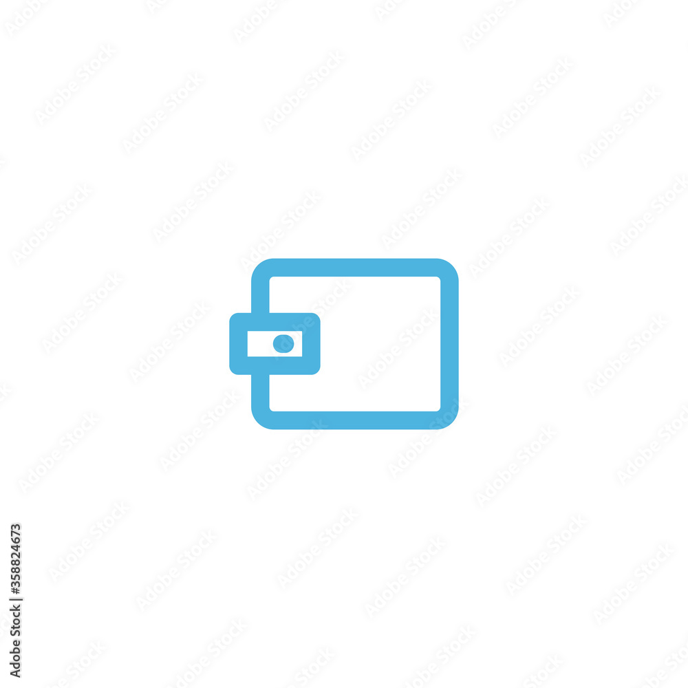 wallet icon flat vector logo design trendy wallet icon flat vector logo design trendy