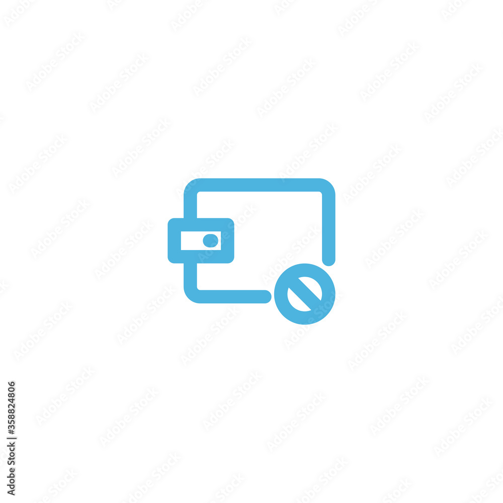 wallet icon flat vector logo design trendy wallet icon flat vector logo design trendy