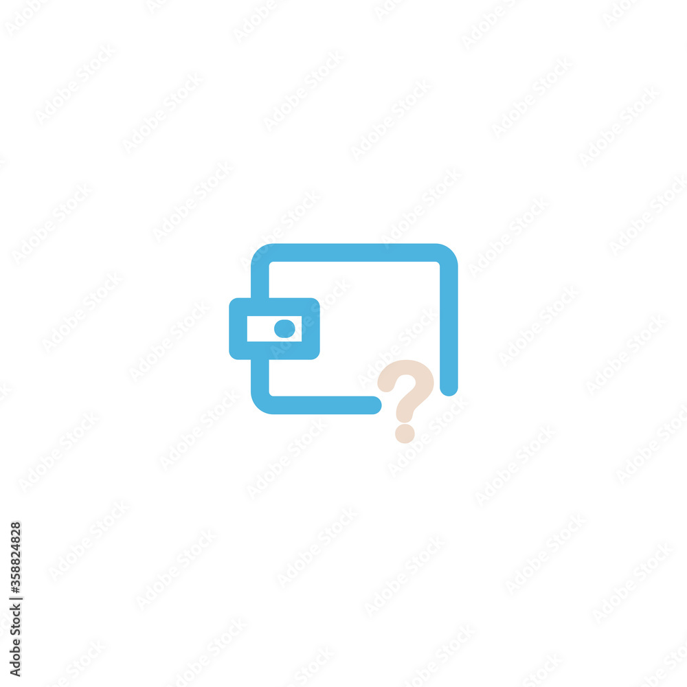 wallet icon flat vector logo design trendy wallet icon flat vector logo design trendy