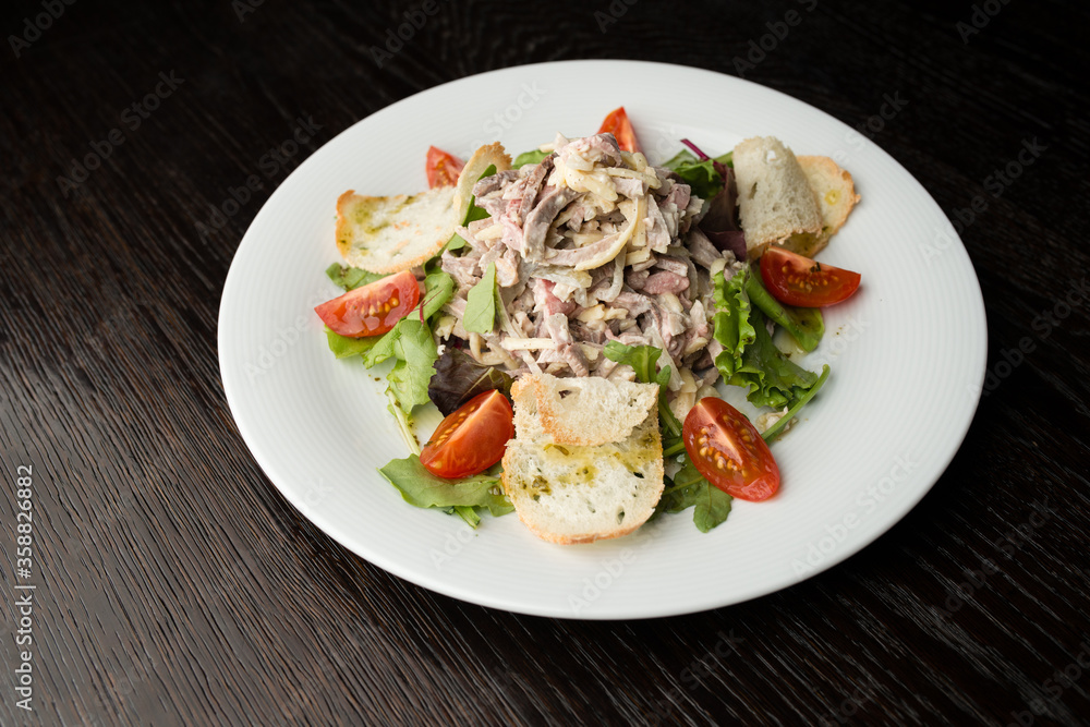 salad with meat salad with meat