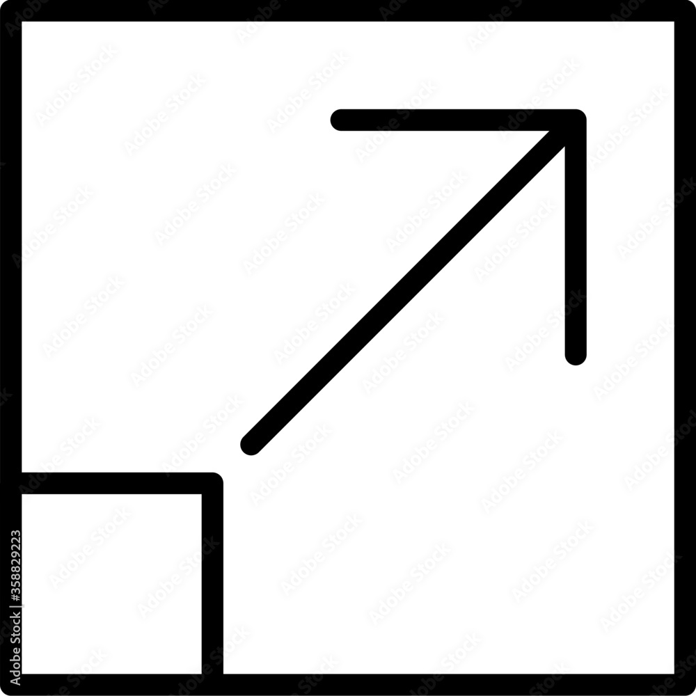 Maximize illustration icon Maximize illustration icon