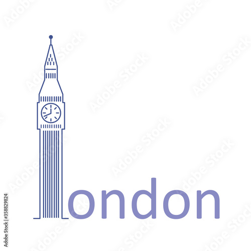 London Big Ben times square landmark monument skyline element