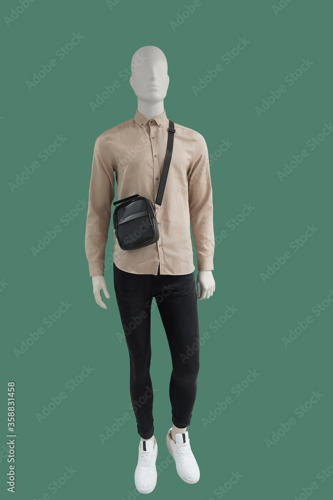 Full length male mannequin. Full length male mannequin.