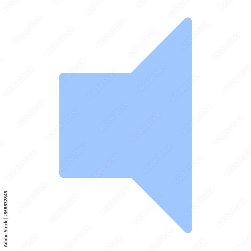 Loudspeaker icon in vector Loudspeaker icon in vector