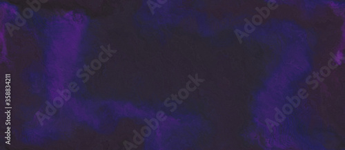abstract watercolor background with watercolor paint with very dark blue, very dark violet and very dark magenta colors