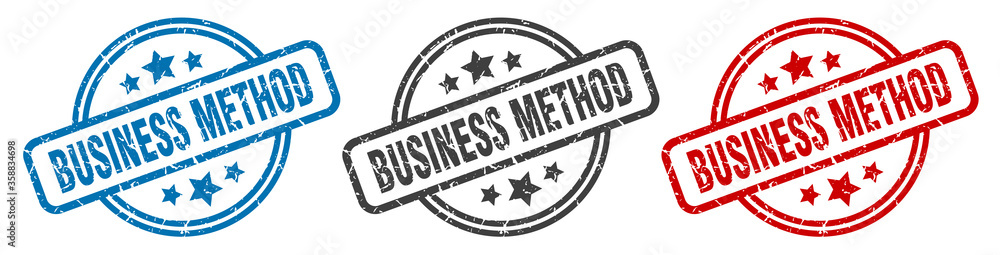 business method stamp. business method round isolated sign. business method label set business method stamp. business method round isolated sign. business method label set