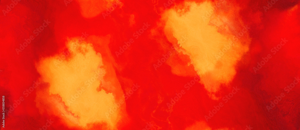 abstract watercolor background with watercolor paint with vivid orange, red and orange red colors. can be used as background texture or graphic element