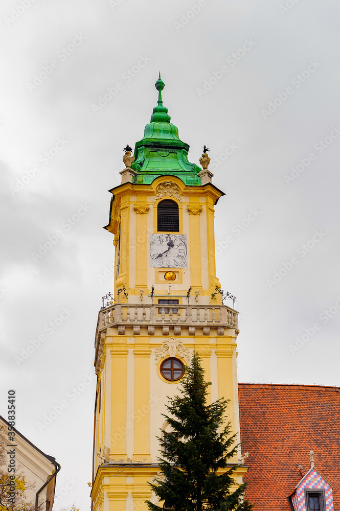 Naklejka premium Old Town hall, Bratislava, Slovakia