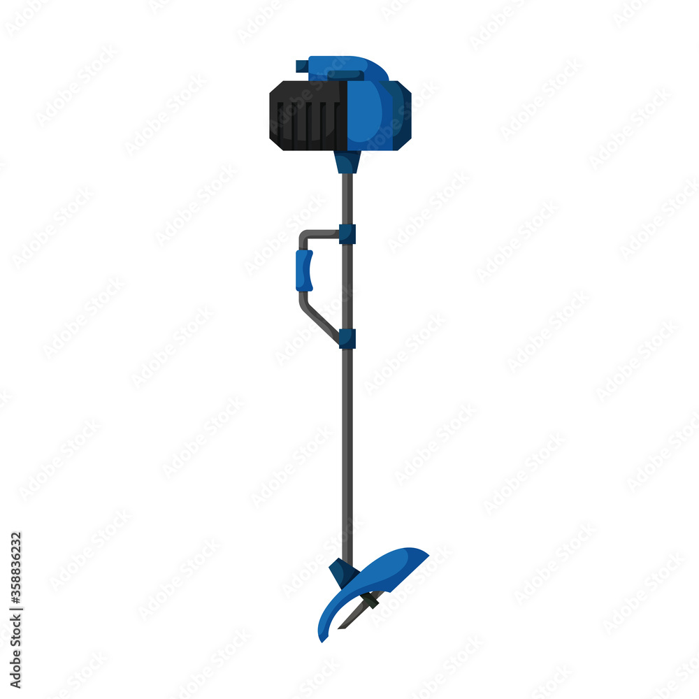 Mower vector icon.Cartoon vector icon isolated on white background mower. Mower vector icon.Cartoon vector icon isolated on white background mower.