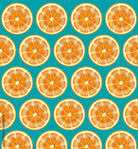  Illustration of oranges in different shapes and quantities.